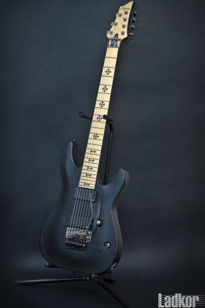 Schecter Jeff Loomis JL-7 FR STB Satin Black 7 String Guitar