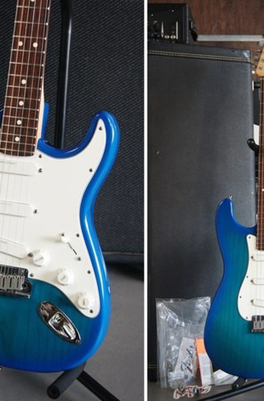 1993 Fender American Deluxe Plus Stratocaster Ash