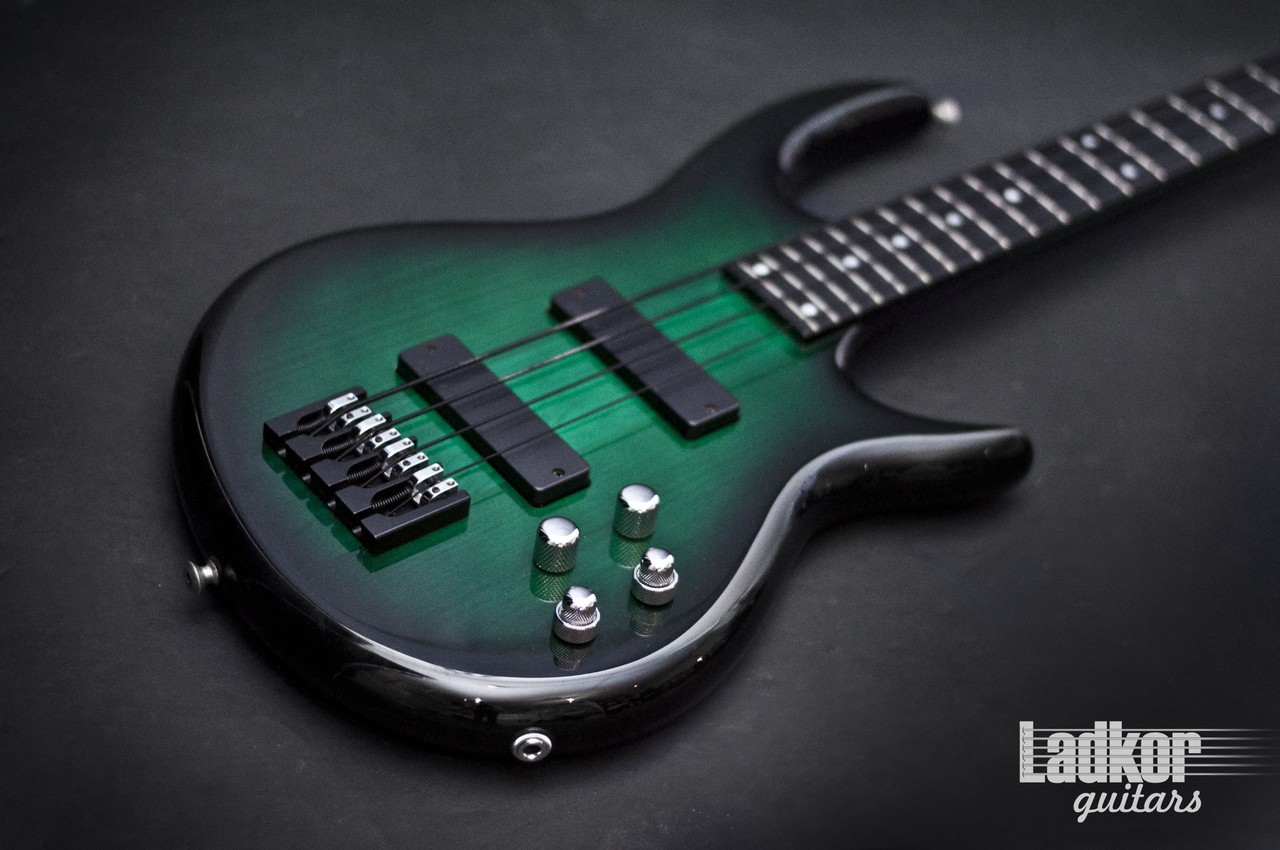 2013 Carvin Icon 4 IC4S Translucent Greenburst Bass USA Custom Shop