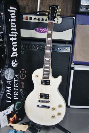 Gibson Les Paul Signature T Min-Etune Alpine White Burst