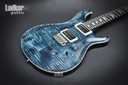 2016 PRS Custom 24 10 Top Matched Flame Maple Neck Whale Blue Slate Custom Color NEW