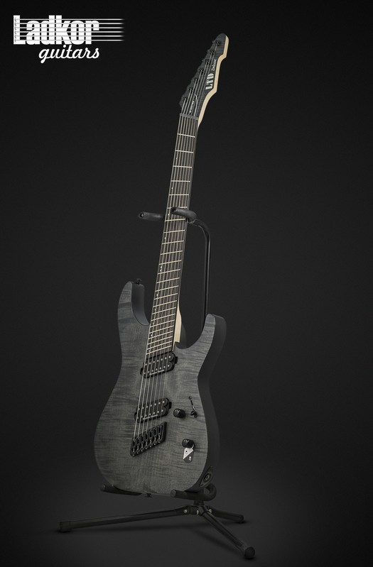 ESP LTD M-1007 MS Multi-Scale Black Satin 7 String NEW