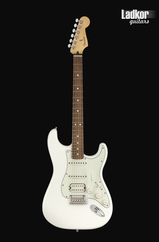 Fender Player Stratocaster HSS Polar White Pau Ferro NEW