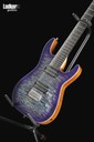 ESP USA M-7 HT Baritone Purple Haze Sunburst Quilt Top NEW