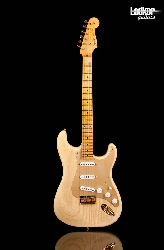 Fender Custom Shop '55 Hardtail Stratocaster Natural Blonde Gold Closet Classic Journeyman Relic Limited Edition NEW