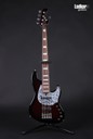 Mayones Jabba Custom 5 Custom Brown with Black Burst 5 String Bass