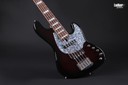 Mayones Jabba Custom 5 Custom Brown with Black Burst 5 String Bass