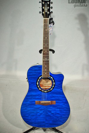 Fender T-Bucket 300CE Transparent Blue