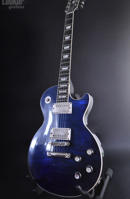 2003 Gibson Les Paul Standard Limited Edition Manhattan Blue Ebony Fretboard