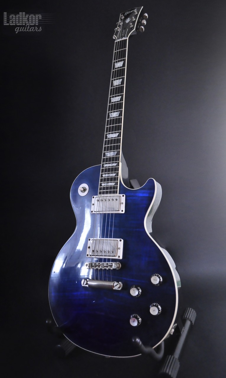 2003 Gibson Les Paul Standard Limited Edition Manhattan Blue Ebony