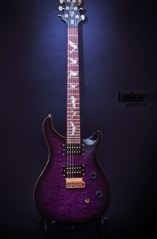 2008 PRS SE Paul Allender Signature Purple Burst