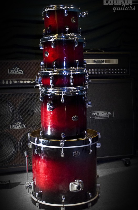 Tama Silverstar All Birch 5 pc Shell Pack Wine Burst