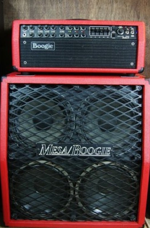 Mesa Boogie Half Stack Custom Red Mark IV (Cab + Head)