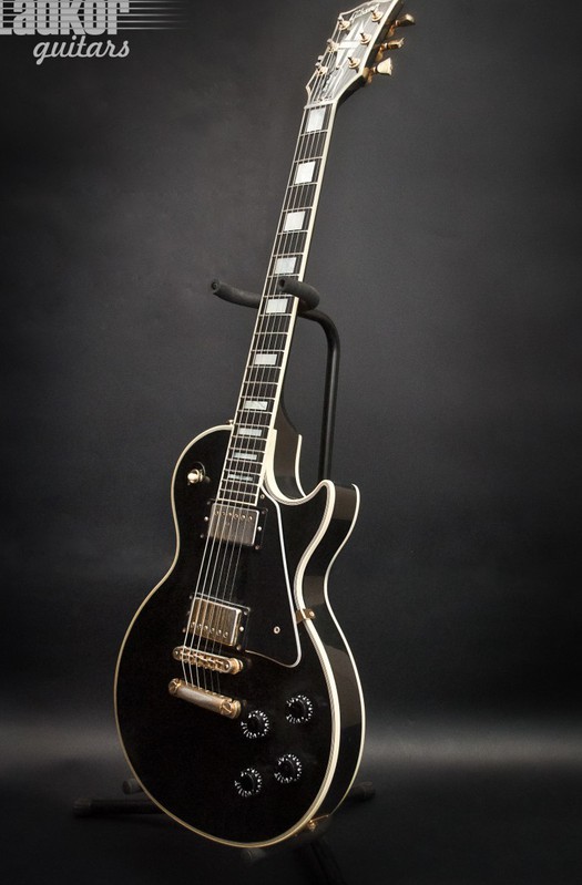 1987 Gibson Les Paul Custom Black All Original