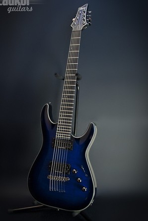 Schecter Blackjack SLS C-7 P Blue Burst 7 string NEW