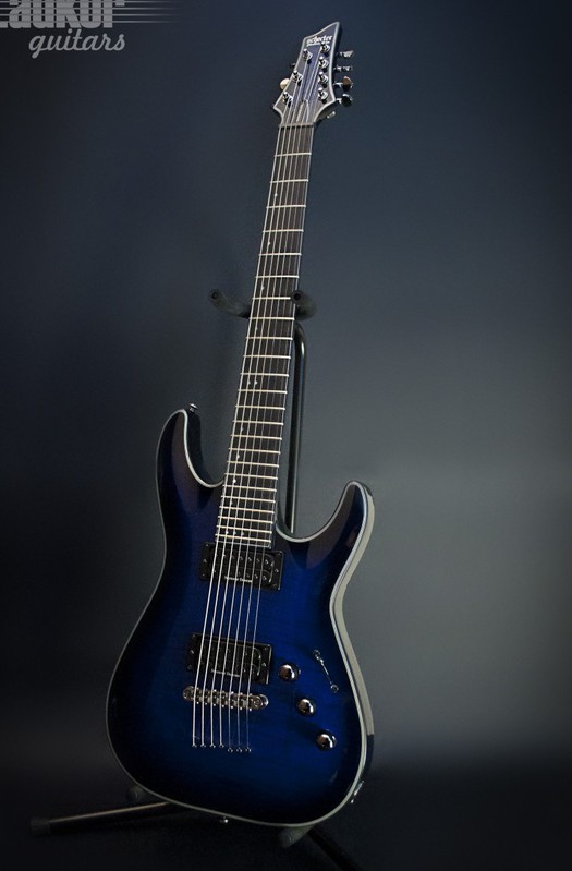 Schecter Blackjack SLS C-7 P Blue Burst 7 string NEW