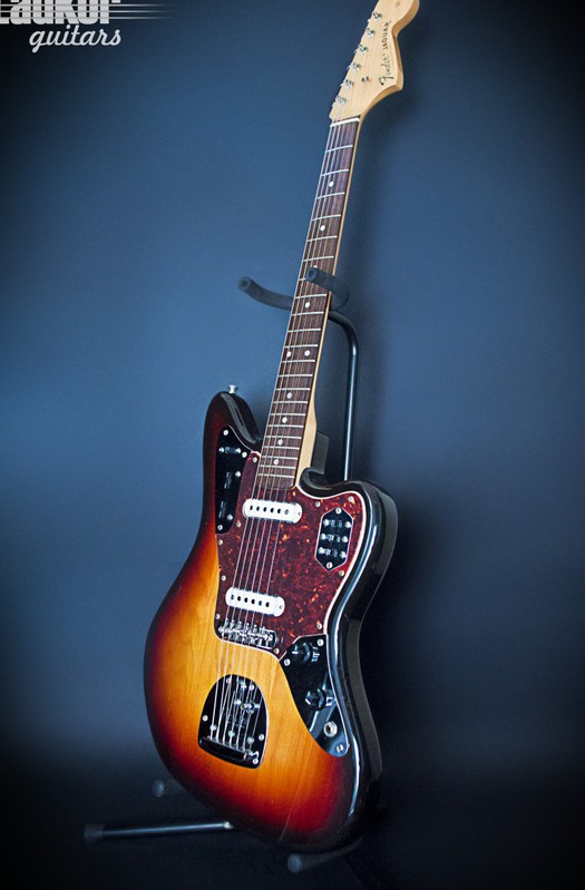 1996 Fender Jaguar JG66 1966 Reissue Sunburst MIJ Japan