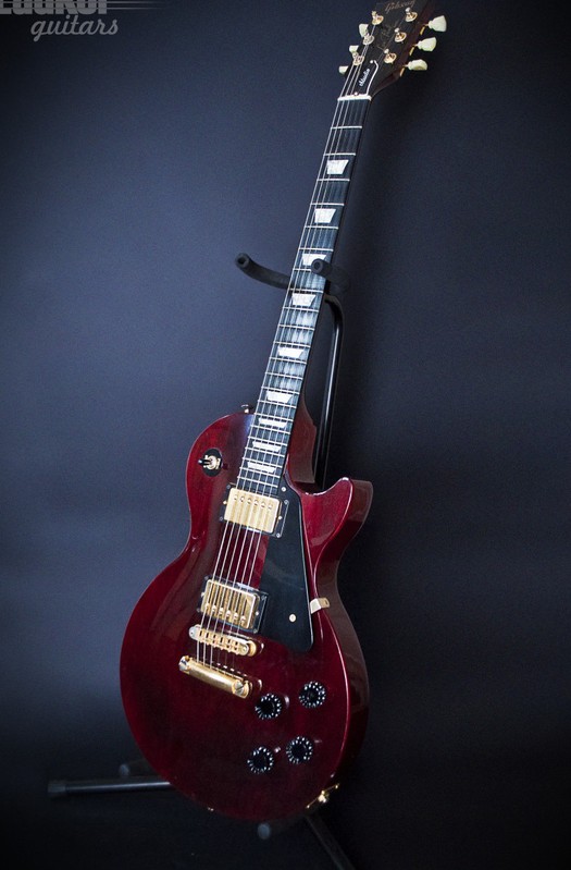 1992 Gibson Les Paul Studio Wine Red Gold Ebony