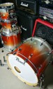 Pearl Masters MCX Orange Sparkle Fade