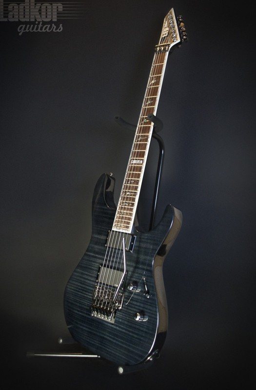 ESP LTD M-1000 Deluxe Trans Black NEW