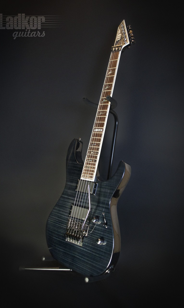 ESP LTD M1000 Deluxe Trans Black NEW