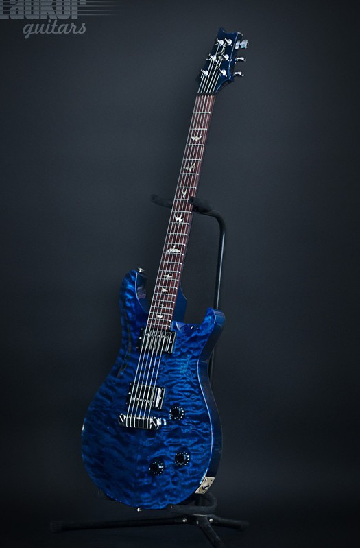 2003 PRS Custom 22 10 TOP Quilt Royal Blue Relic