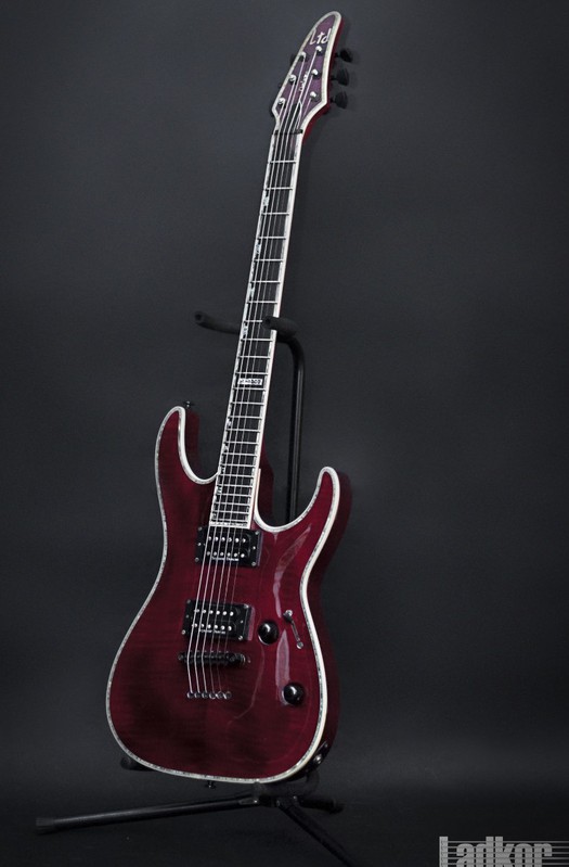 ESP LTD Deluxe H-1000 NT See Thru Black Cherry STBC