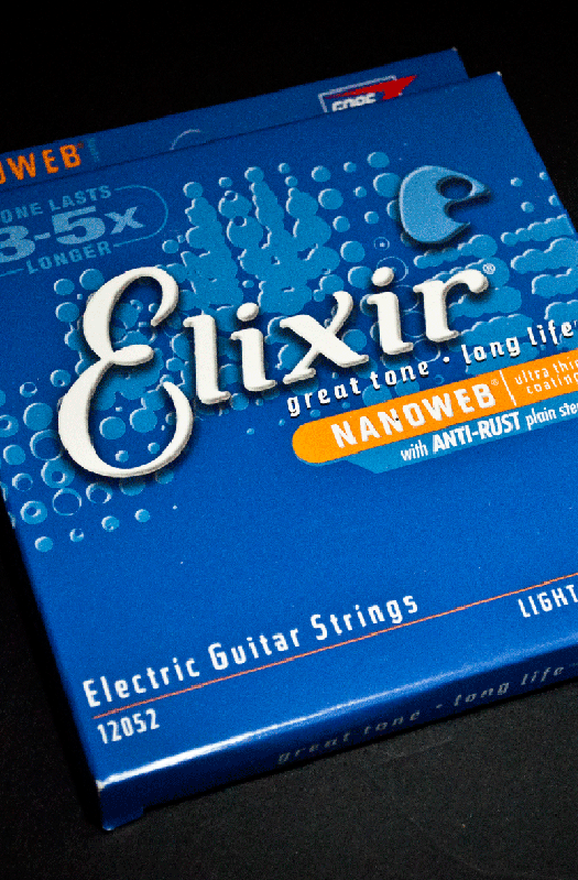 Elixir 12052 Anti-Rust NanoWeb Light 10-46 Strings