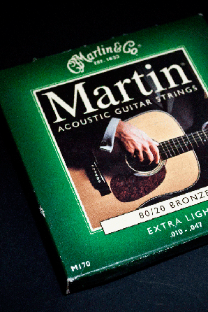 Martin 10-47 Acoustic Strings M170 Extra Light 80/20 Bronze
