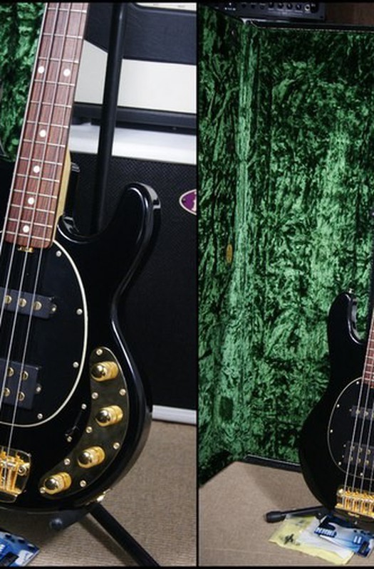 2006 Music Man Special Edition Stingray Black & Gold