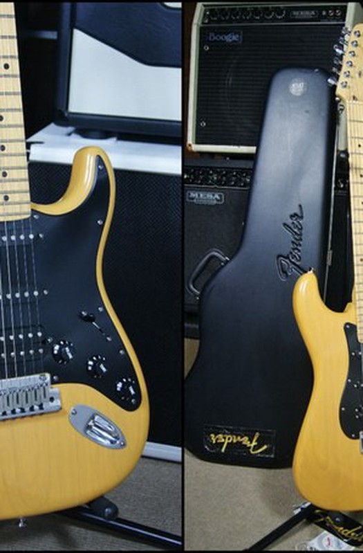 Fender FSR American Standard Stratocaster Butterscotch HSS S-1