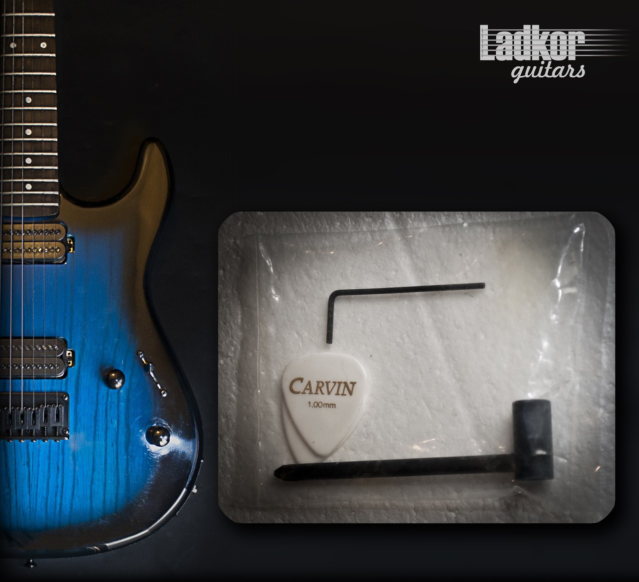 Carvin Bolt-Plus USA Custom Shop Blue Burst