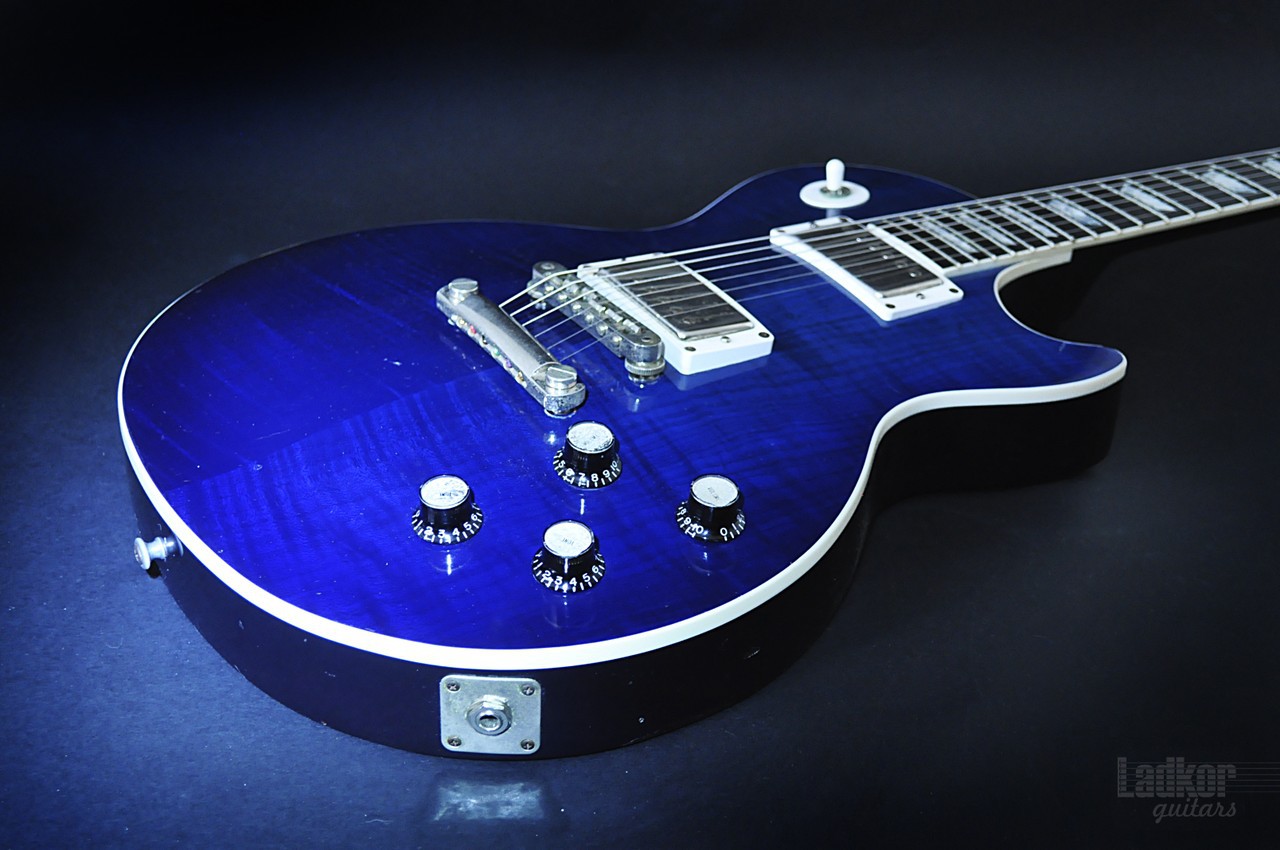 2003 Gibson Les Paul Standard Limited Edition Manhattan Blue Ebony