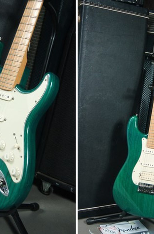 Fender American Deluxe Ash Stratocaster HSS