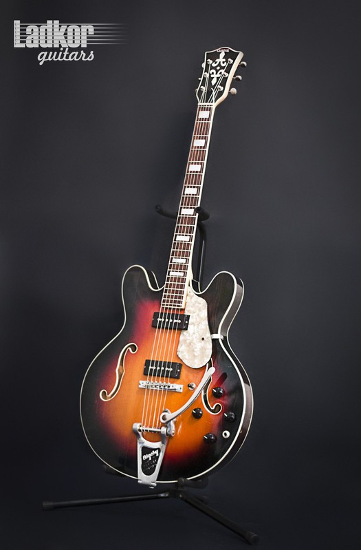 1973 Carvin AS50B Sunburst Vintage Hollowbody With Bigsby