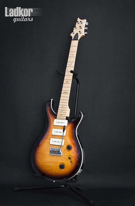 2002 PRS Custom 22 Soapbar 3 P-90 Limited Edition Trem Tobacco Sunburst