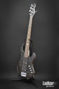  ESP LTD Elite J5 STBLK Quilted See Thru Black 5 String Bass Japan 