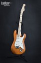 2013 Fender American Deluxe Stratocaster Natural Amber Custom Shop 69 Pickups 