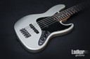 2003 Fender American Standard Jazz Bass V 5-String Silver