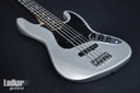 2003 Fender American Standard Jazz Bass V 5-String Silver