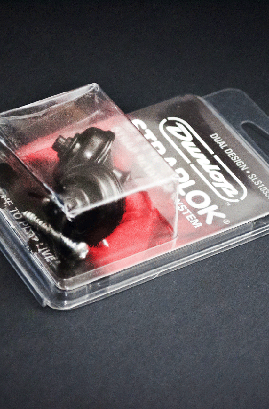 Dunlop Straplocks Black NEW