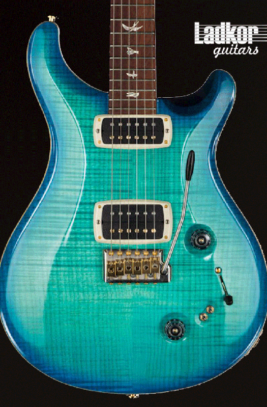 PRS 408 MT 10 Top Pattern Thin Tremolo Makena Blue NEW