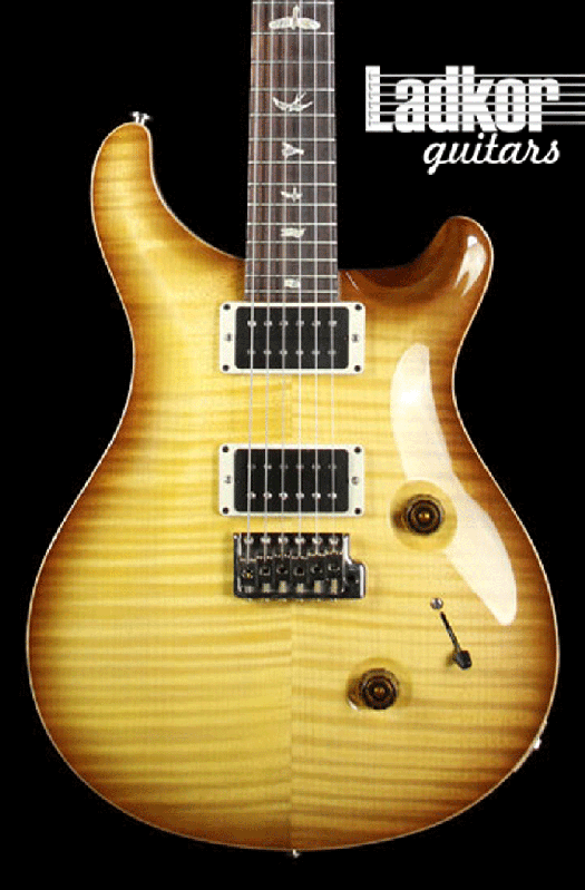 PRS Custom 24 10 Top Pattern Reg Livingston Lemondrop NEW