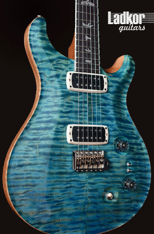 PRS Paul’s Guitar Quilt Tremolo Aquableux Custom Color ME Birds NEW