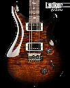 PRS Custom 22 10 Top Pattern Thin 10 Top Tremolo Black Gold Burst NEW