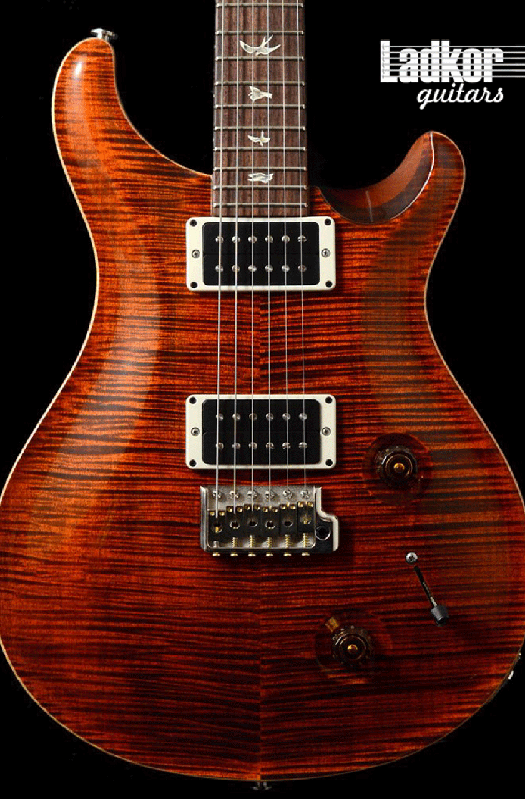 PRS Custom 22 10 Top Tremolo Orange Tiger NEW