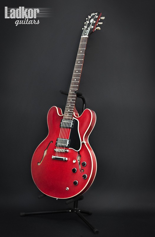 2009 Gibson ES-335 Dot Reissue Custom Shop Memphis Satin Dot Cherry