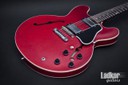 2009 Gibson ES-335 Dot Reissue Custom Shop Memphis Satin Dot Cherry