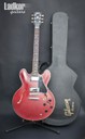 2009 Gibson ES-335 Dot Reissue Custom Shop Memphis Satin Dot Cherry