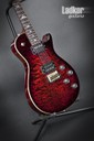 2013 PRS Mark Tremonti USA Artist Quilt Fire Red Burst Brazilian Wide Thin Neck